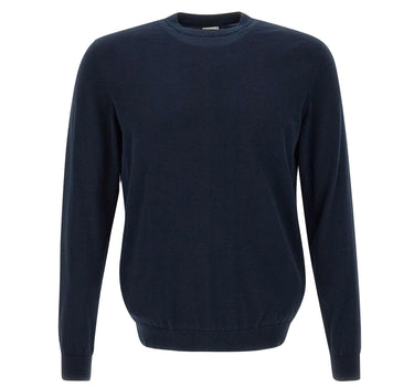 ELEVENTY Pullover  in cotone BLUE Uomo 