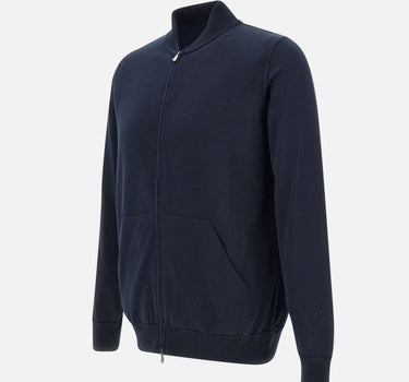 FILIPPO DE LAURENTIIS Maglia in cotone BLUE Uomo 