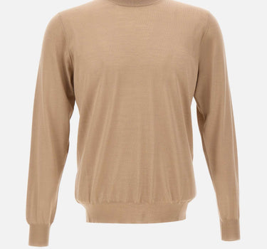 FILIPPO DE LAURENTIIS Maglia in misto lana, seta e cashmere BEIGE Uomo 