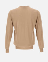 FILIPPO DE LAURENTIIS Maglia in misto lana, seta e cashmere BEIGE Uomo 