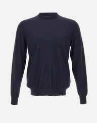 FILIPPO DE LAURENTIIS Maglia in misto lana, seta e cashmere BLUE Uomo 