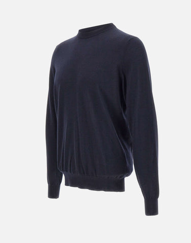 FILIPPO DE LAURENTIIS Maglia in misto lana, seta e cashmere BLUE Uomo 