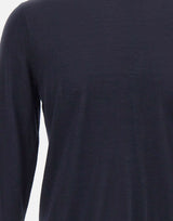 FILIPPO DE LAURENTIIS Maglia in misto lana, seta e cashmere BLUE Uomo 