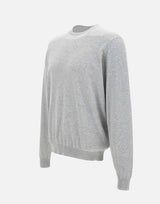 FILIPPO DE LAURENTIIS Maglia "Sea Island" in cotone GREY Uomo 
