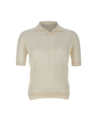 FILIPPO DE LAURENTIIS Polo skipper a coste WHITE Uomo 