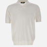 FILIPPO DE LAURENTIIS Polo in cotone WHITE Uomo 
