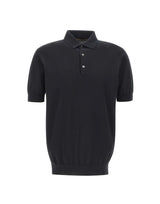 FILIPPO DE LAURENTIIS Polo uomo in cotone sublime BLACK Uomo 