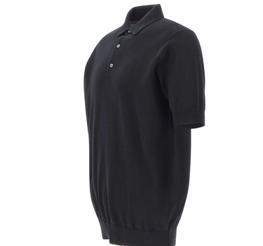 FILIPPO DE LAURENTIIS Polo uomo in cotone sublime BLACK Uomo 