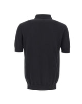 FILIPPO DE LAURENTIIS Polo uomo in cotone sublime BLACK Uomo 