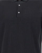 FILIPPO DE LAURENTIIS Polo uomo in cotone sublime BLACK Uomo 