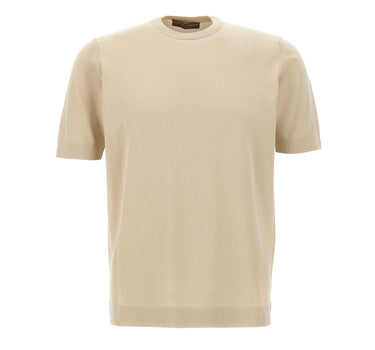 FILIPPO DE LAURENTIIS T-shirt in cotone BEIGE Uomo 