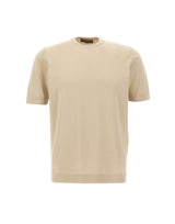 FILIPPO DE LAURENTIIS T-shirt in cotone BEIGE Uomo 
