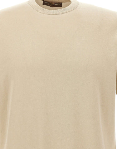 FILIPPO DE LAURENTIIS T-shirt in cotone BEIGE Uomo 