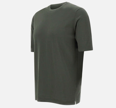FILIPPO DE LAURENTIIS T-shirt in cotone GREEN Uomo 