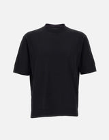 FILIPPO DE LAURENTIIS T-shirt in crêpe di cotone BLACK Uomo 