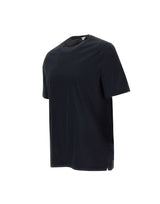FILIPPO DE LAURENTIIS T-shirt "Jerlux" in cotone supima BLACK Uomo 