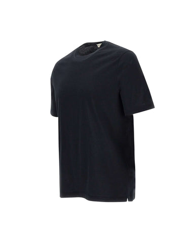 FILIPPO DE LAURENTIIS T-shirt "Jerlux" in cotone supima BLACK Uomo 