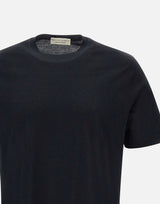 FILIPPO DE LAURENTIIS T-shirt "Jerlux" in cotone supima BLACK Uomo 
