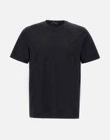 HERNO T-shirt in cotone superfine BLACK Uomo 