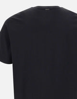 HERNO T-shirt in cotone superfine BLACK Uomo 