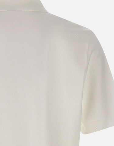 HERNO Polo con colletto aperto WHITE Uomo 