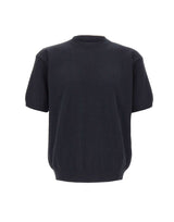 HERNO T-Shirt in maglia BLUE Uomo 