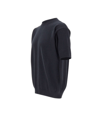 HERNO T-Shirt in maglia BLUE Uomo 