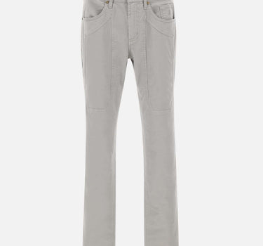 JECKERSON Pantaloni "John" in cotone GREY Uomo 