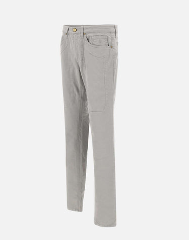 JECKERSON Pantaloni "John" in cotone GREY Uomo 