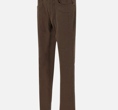 JECKERSON Pantaloni "John" in cotone BROWN Uomo 
