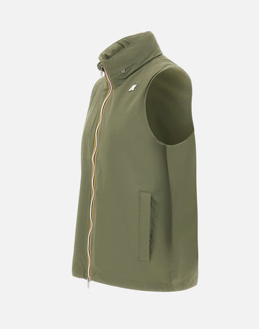 K-WAY Smanicato "Valen" GREEN Uomo 