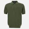 K-WAY Polo "Pleyne" in cotone GREEN Uomo 