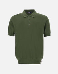 K-WAY Polo "Pleyne" in cotone GREEN Uomo 