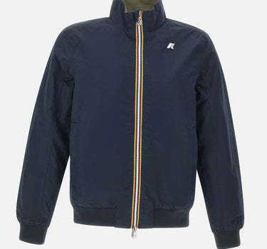 K-WAY Giacca "Arsene Cotton Double" BLUE Uomo 