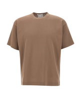 KANGRA Maglia in cotone a maniche corte BROWN Uomo 