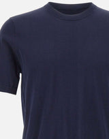 KANGRA Maglia a maniche corte con profili a contrasto BLUE Uomo 