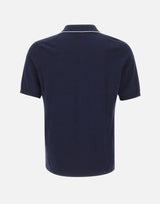 KANGRA Polo in cotone BLUE Uomo 