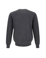 KANGRA Maglia girocollo in cotone BLUE Uomo 
