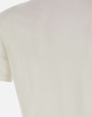 KANGRA Maglia a maniche corte in cotone WHITE Uomo 