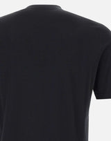 KANGRA Maglia a maniche corte in cotone BLACK Uomo 