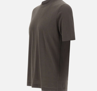 KANGRA Maglia a maniche corte in cotone BROWN Uomo 