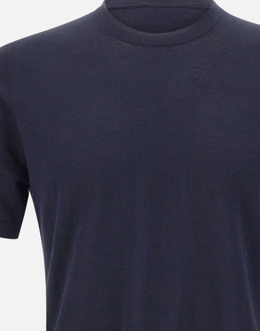 KANGRA Maglia a maniche corte in cotone BLUE Uomo 