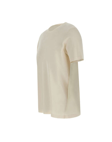KANGRA Maglia a maniche corte in cotone WHITE Uomo 