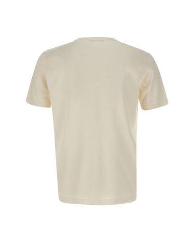 KANGRA Maglia a maniche corte in cotone WHITE Uomo 