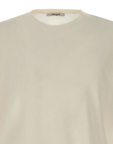 KANGRA Maglia a maniche corte in cotone WHITE Uomo 