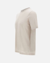 KANGRA Maglia a maniche corte in cotone BEIGE Uomo 
