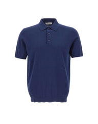 KANGRA Polo in cotone BLUE Uomo 