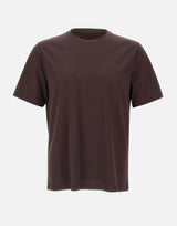 KANGRA T-shirt in misto cotone e modal BROWN Uomo 