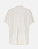 LACOSTE Polo in cotone WHITE Uomo 