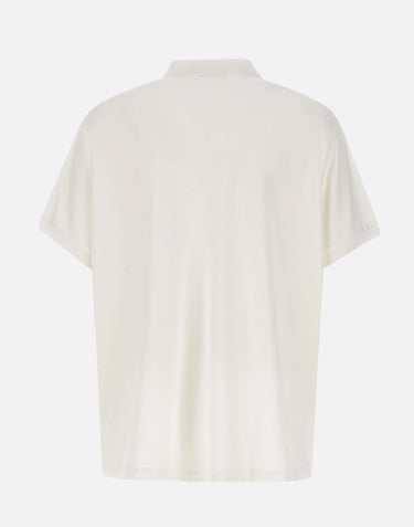 LACOSTE Polo in cotone WHITE Uomo 